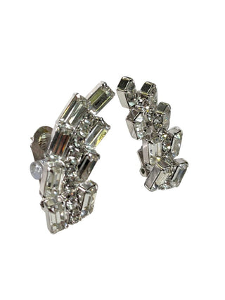 R vintage clip earrings