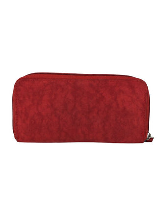 R Nylon zip around wallet