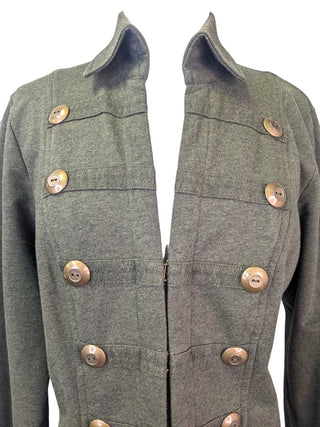 R Front Hinged Army Jacket