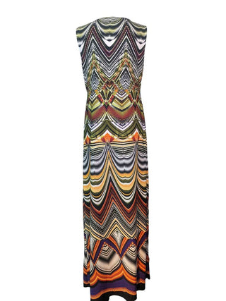 R Sleeveless Maxi