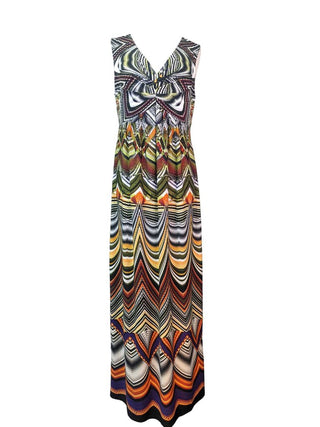 R Sleeveless Maxi