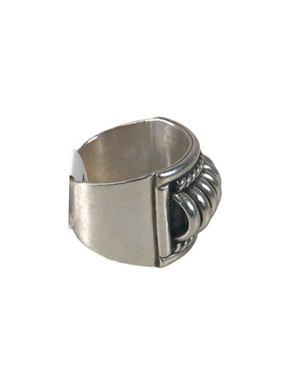 R Sterling ring