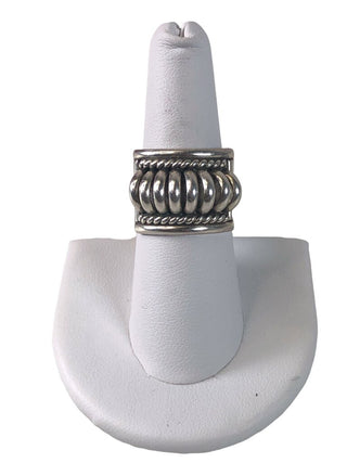 R Sterling ring