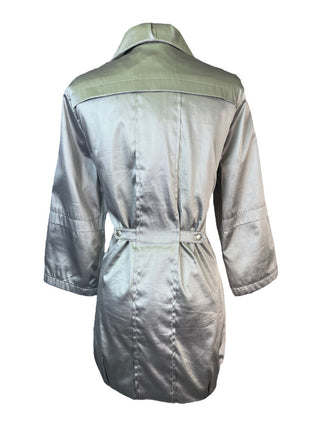 R Metallic Zip Up