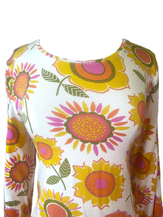 R T-Shirt Dress Half Sleeve