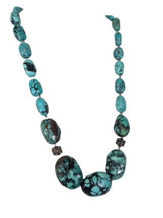 R turquoise necklace