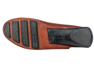 R Petra woven leather loafer retails $350