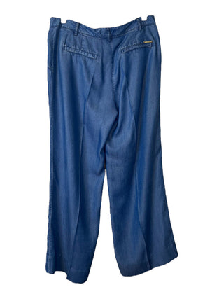 R chambray wide leg