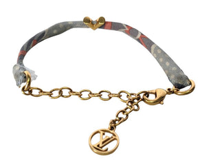 Brasserie LV Be Mindful M68415 Bracelet Silk Metal Multicolor Gold Metal Fittings