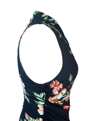 R sleeveless floral