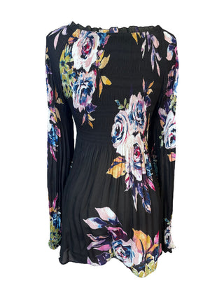 R floral baby doll