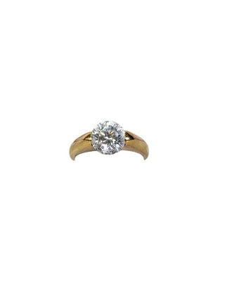 R Gd over SS CZ Ring