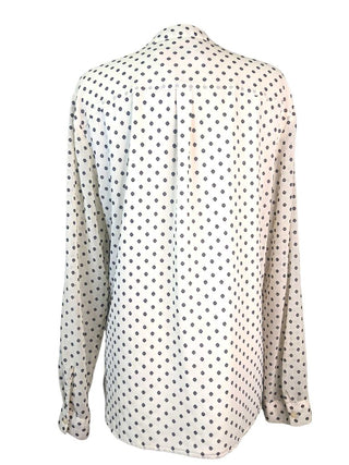 R Spotted Long Sleeve Blouse