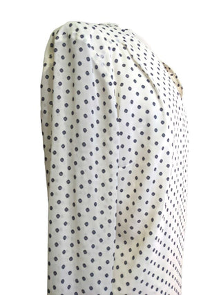 R Spotted Long Sleeve Blouse