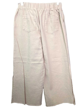 E Elastic Band Capri Pant