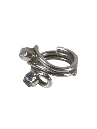 R Sterling Herkimer Diamond(2) Ring