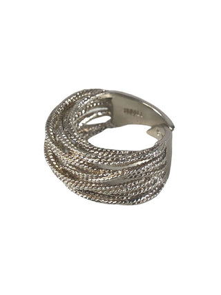 R Sterling Israeli multi band ring