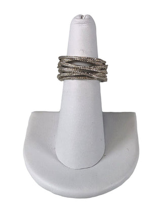 R Sterling Israeli multi band ring