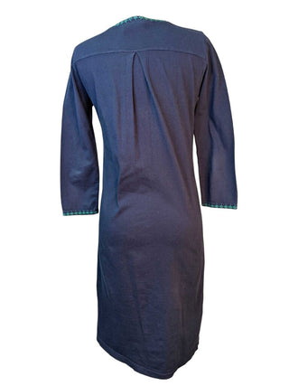 R Embroidered Tunic Top