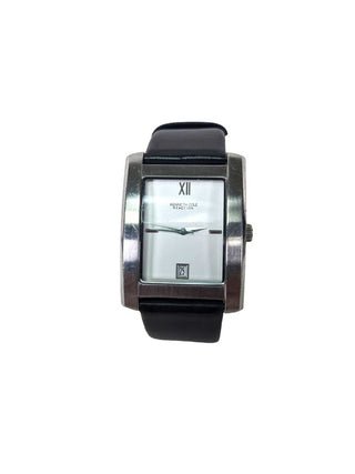R Rectangle Face Leather Strap