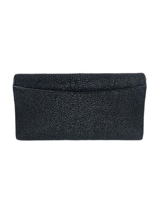 R Stingray skin tri-fold wallet