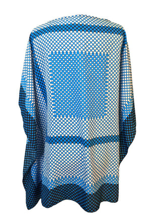 R polka dot poncho