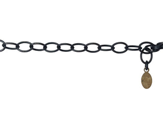 R Resin and Bead Necklace