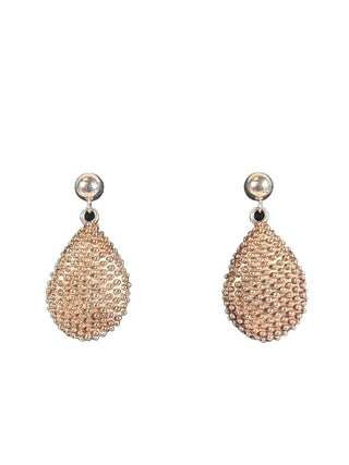 R Sterling dotted teardrop earrings/necklace set