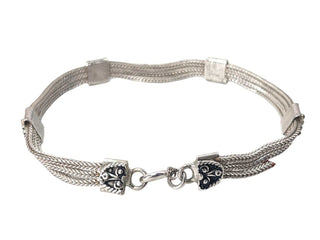 R sterling bracelet