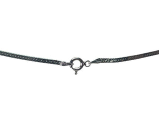 R SS Herringbone V Necklace