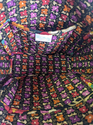 R Fabric Quilted Bag