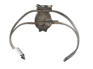 R Steel Cat Bangle