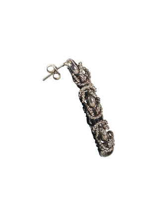 R SS Sterling Byzantine Damgle Earrings