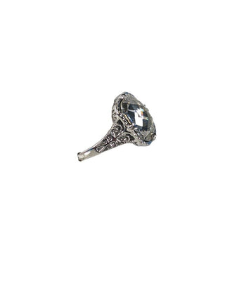 R SS Ring w/Swarvoski Crystal