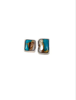 R SS Adjustable Turquoise Inlay Ring