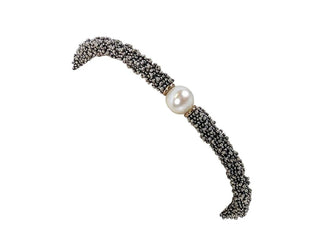 R SS cultured pearl bracelet