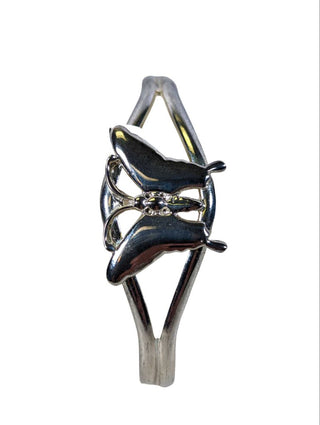 R Mexican Silver Butterfly Cuff