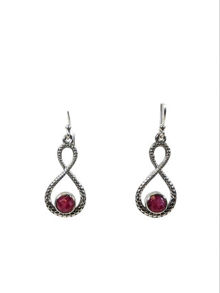 R SS Ruby Earrings