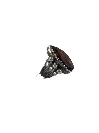 R SS Chocolate Opal Ring