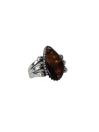 R SS Chocolate Opal Ring