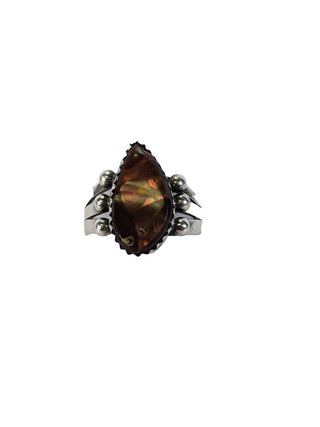 R SS Chocolate Opal Ring