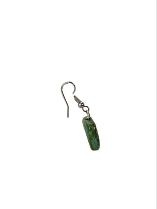R sterling turquoise earrings