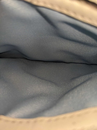 R leather zip pouch