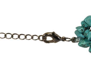 R turquoise chip necklace