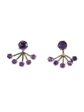 R SS Multi Stone Earrings
