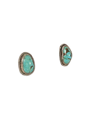 R SS Stone Earrings