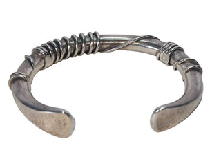 R sterling wire cuff