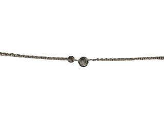 R Stone Pendant on Chain