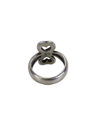 R sterling infinity heart ring