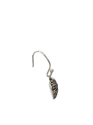 R sterling heart earring & necklace set